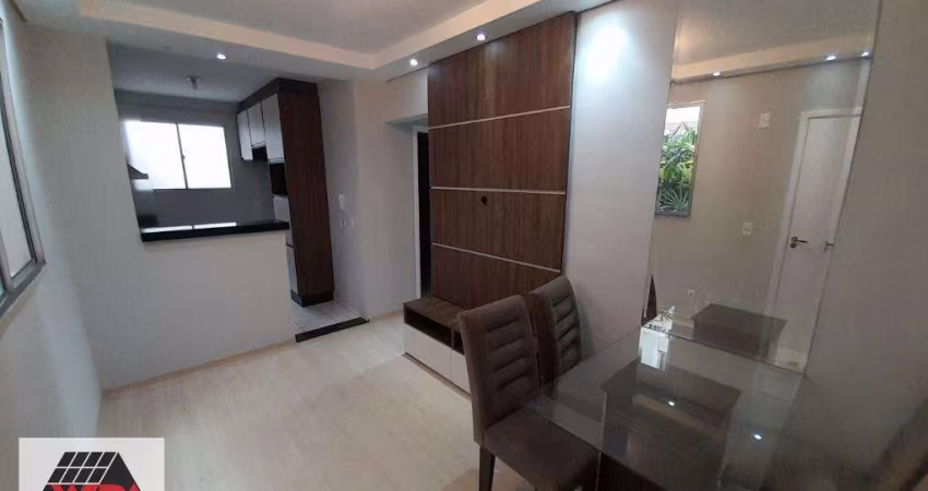Apartamento para aluguel, 2 quartos, 1 vaga, Jardim Recanto - Americana/SP