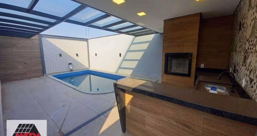 Casa à venda, 3 quartos, 1 suíte, 4 vagas, Jardim Cândido Bertini - Santa Bárbara D'Oeste/SP