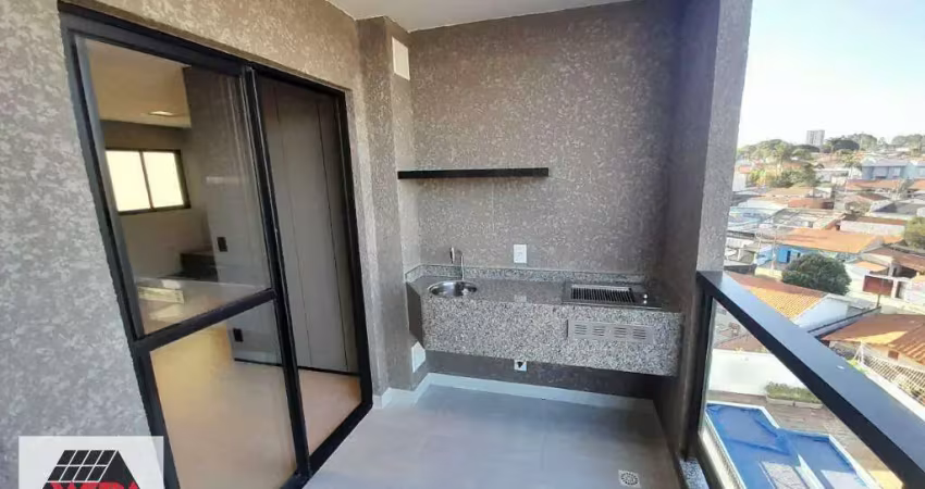 Apartamento para aluguel, 2 quartos, 1 suíte, 2 vagas, jardim ipiranga - americana/sp