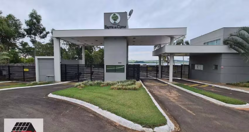 Terreno em condomínio à venda, residencial jardim barra do cisne i - americana/sp