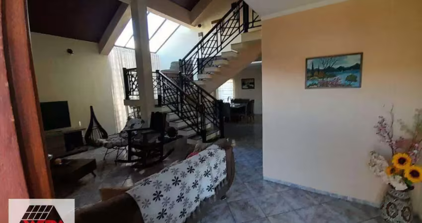 Casa para aluguel, 4 quartos, 1 suíte, 4 vagas, residencial praia dos namorados - americana/sp