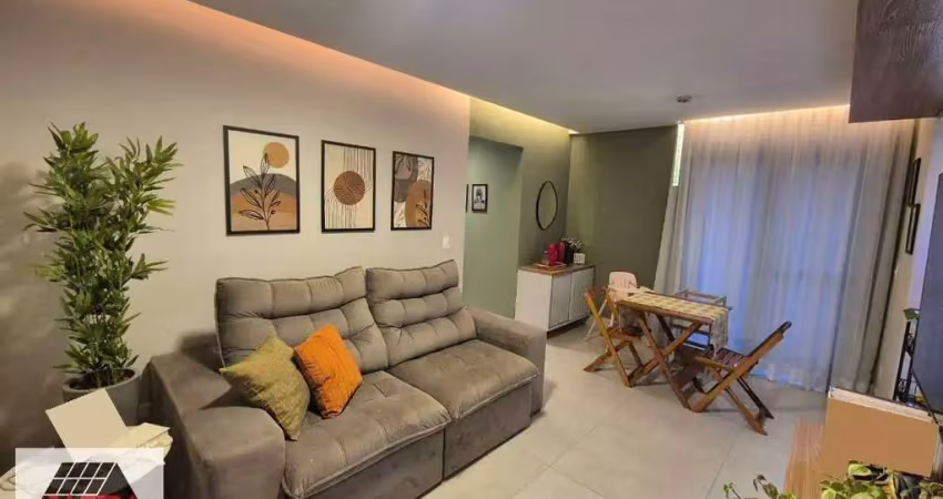 Apartamento à venda, 3 quartos, 1 suíte, 1 vaga, jardim santana/jardim nossa senhora de fátima - americana/sp
