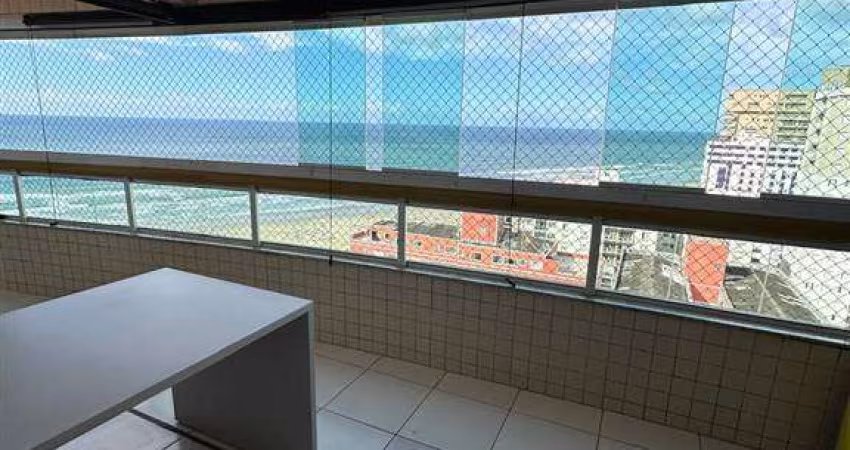 Excelente apartamento de 03 dormitórios, sendo 02 suítes, sacada gourmet envidraçada, 02 vagas de garagem, vista livre para o mar. O imóvel está localizado na Vila Assunção bairro adjacente à Cidade O