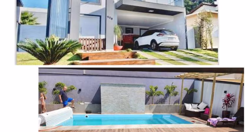SOBRADO COM PISCINA NO CONDOMÍNIO IBIARAM 1