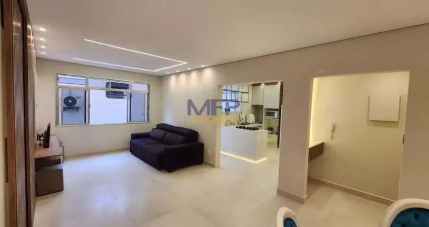 Apartamento para venda em santos, ponta da praia, 2 dormitórios, 1 suíte, 3 banheiros, 1 vaga