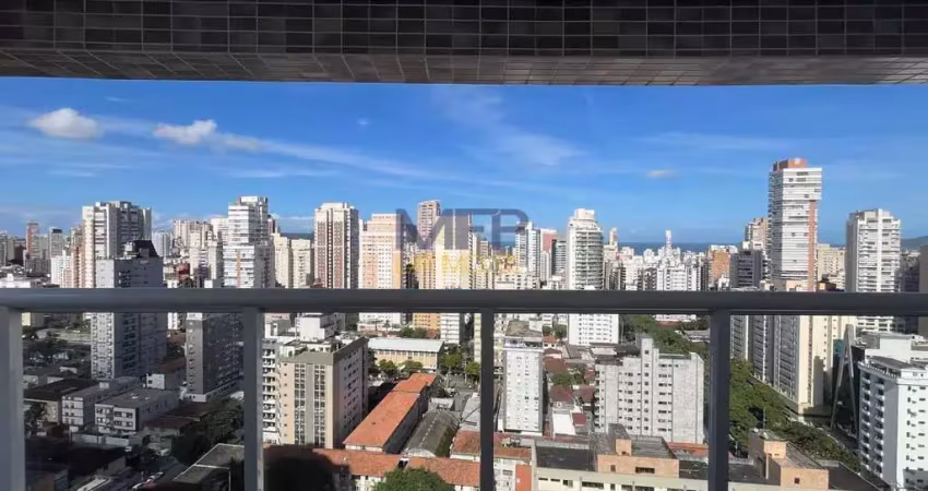 Apartamento para venda em santos, boqueirão, 2 dormitórios, 1 suíte, 2 banheiros, 1 vaga