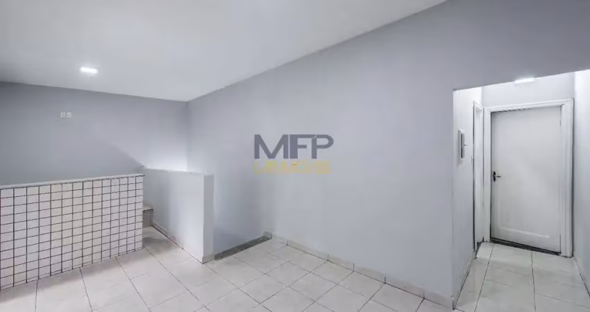 Sala comercial para locação em santos, centro, 1 dormitório
