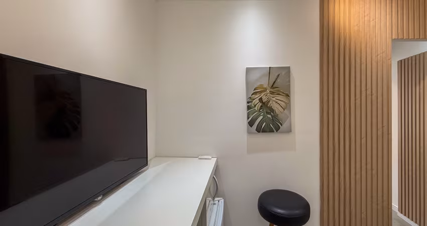 Apartamento mobiliado para airbnb na ponta da praia em santos