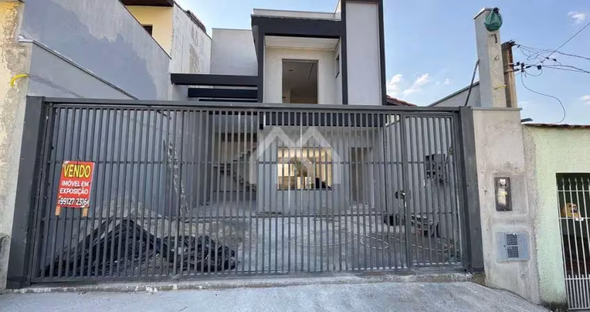 Sobrado novo 160m, 3 suítes e 4 vagas bairro jardim independência