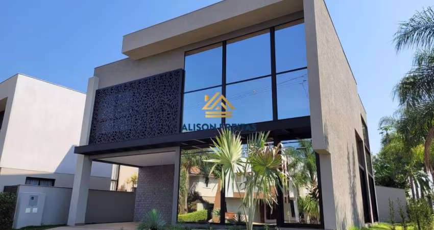 Casa nova com 4 suite, localizada no condominio fechado Alphaville II