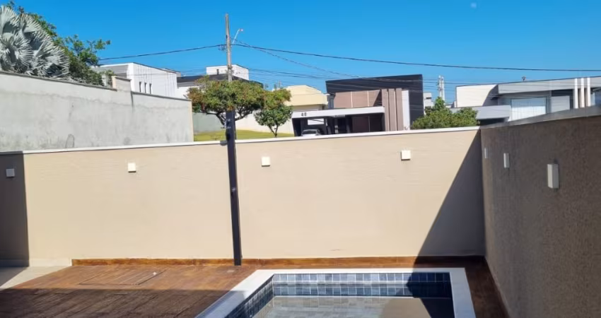 Casa nova nunca habitada com 03 dormitórios sendo 01 suíte com área gourmet e piscina