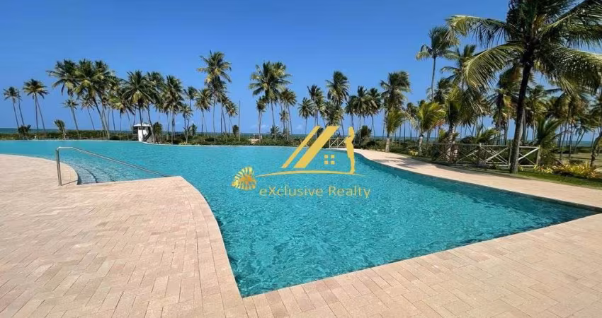 Condomínio Praia do Castelo, Casa115m², 2 suítes, sala de estar, sala de TV, cozinha americana, varanda, piscina; Beira mar, com toda infraestrutura