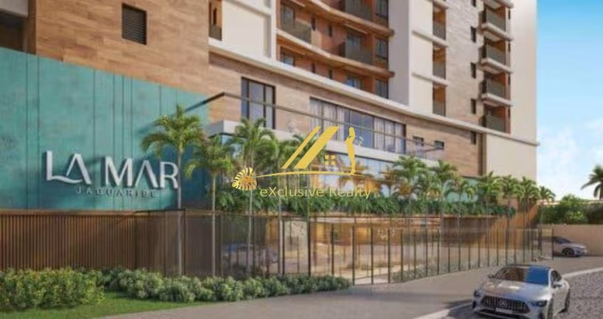LA MAR Jaguaribe, apartamento 3 suítes vista panorâmica para o mar, 115 e 132m2 em Jaguaribe. Lazer completo. 2 vagas de garagem na orla de Jaguaribe