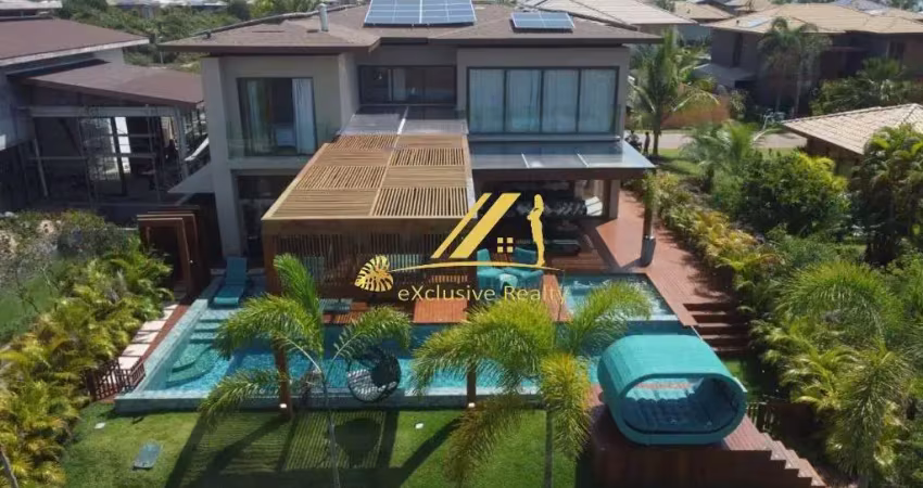 Casa de luxo 6 suítes fantástica em Praia do Forte. Lindíssima, super charmosa para você curtir com a sua família!