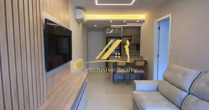 Aluguel quarto e sala com varanda no duetto horto. finamente mobiliado. 48m2, 1 vaga de garagem e 1 depósito. andar intermediário.total infra de lazer
