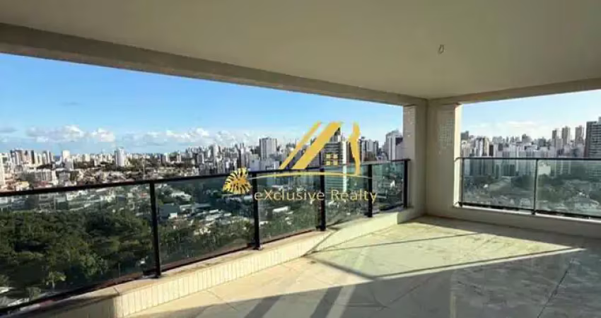 Oportunidade mansão unique, 4 suítes, 212 m2, no caminho das árvores! andar alto com vista incrível para o mar,  3 vagas de garagem. 1 por andar