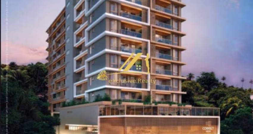 Connect Ondina, apartamento com 2 suítes, no  melhor da Ondina! Rua Macapá, pertinho da praia e de tudo!