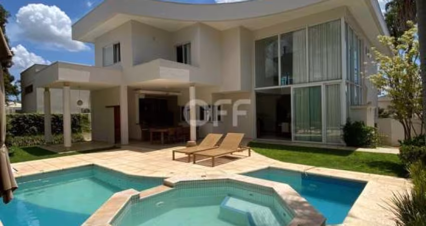 Casa em condomínio fechado com 4 quartos à venda na Avenida Alphaville, 8, Alphaville Dom Pedro, Campinas