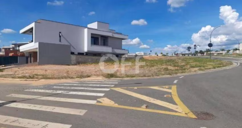 Terreno em condomínio fechado à venda na Estrada Municipal Adelina Segantini Cerqueira Leite, s/n, Loteamento Alphaville Campinas, Campinas