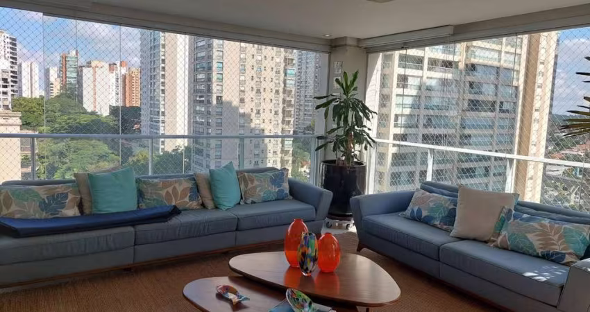 Apartamento a venda com 4 suítes 5 vagas 370m² Campo Belo