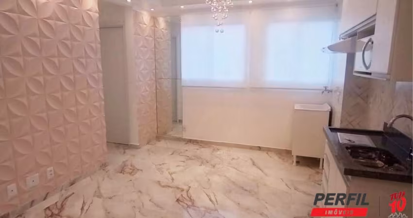 APARTAMENTO 02 DORMITÓRIOS COM 01 VAGA CONDOMÍNIO RESIDENCIAL DAS ROSAS