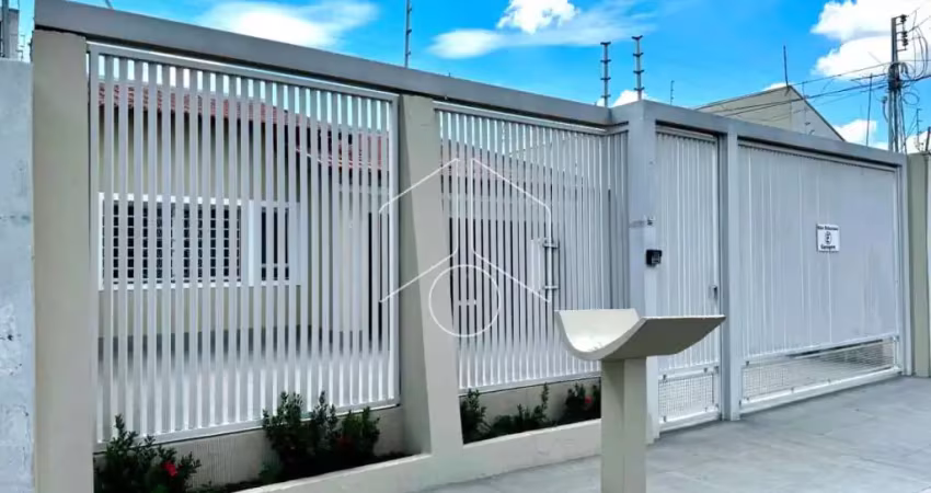 Casa comercial para alugar na Rua Benjamin Pereira de Souza, 1089, Somenzari, Marília