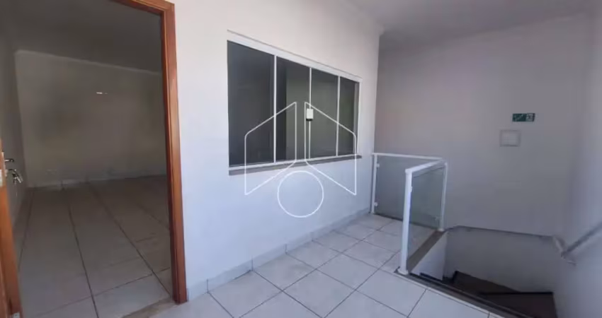 Casa comercial para alugar na Avenida República, Sobreloja - D, 10304, Palmital, Marília