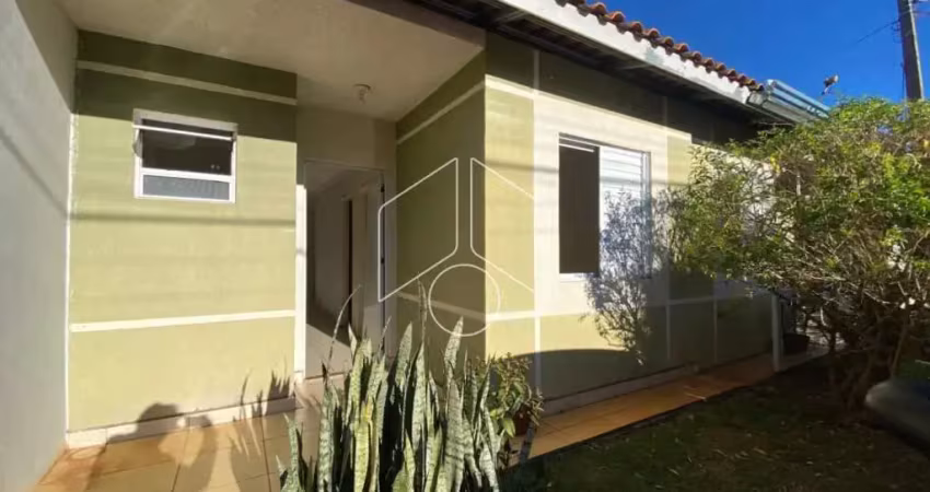 Casa em condomínio fechado com 2 quartos para alugar na Avenida Sigismundo Nunes de Oliveira, 7112, Jardim Nazareth, Marília