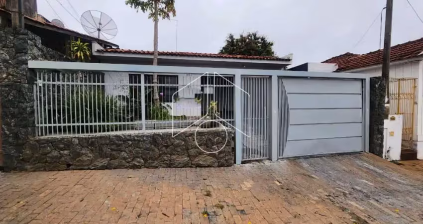Casa com 3 quartos para alugar na Rua Bernardino de Campos, 2140, Palmital, Marília