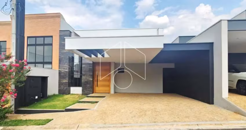 Casa em condomínio fechado com 3 quartos para alugar na Avenida João Procópio da Silva, Quadra G, 8092, Jardim Esmeralda, Marília