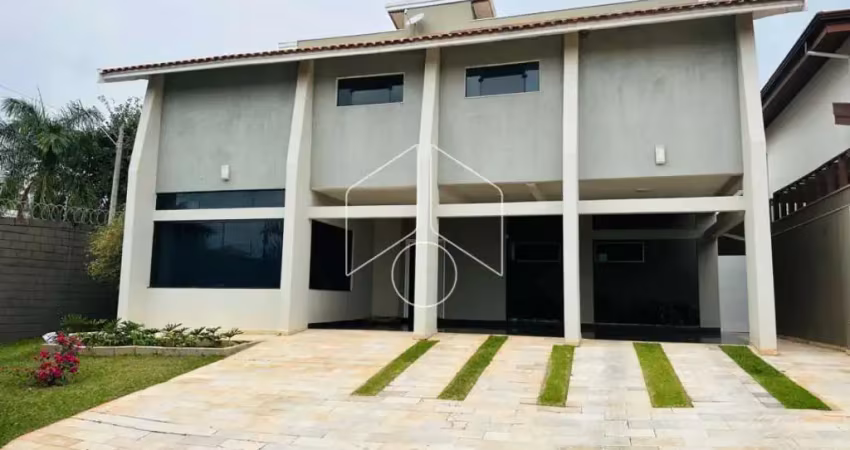 Casa em condomínio fechado com 4 quartos para alugar na Rua Antônio Carlos Cecolini Perez, 3095, Parque das Esmeraldas, Marília