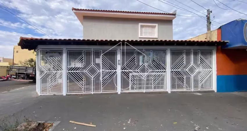 Casa comercial para alugar na Avenida Pedro de Toledo, Frente e fundos, 20878, Palmital, Marília