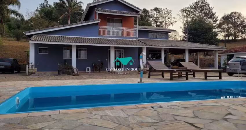 Sítio encantador em pinhalzinho/sp – casa ampla com piscina e pomar