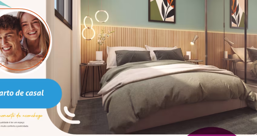 Apartamento no vila Nova, condominio fechado, segurança 24h, area de lazer completa