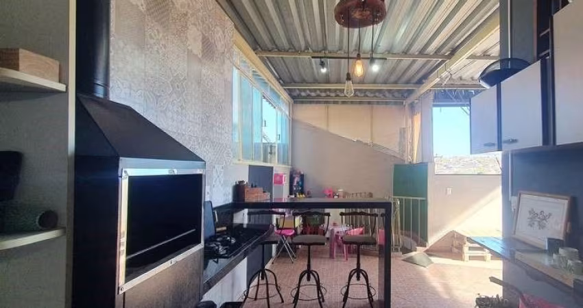 Jardim Maria de Fátima - Várzea Paulista - Casa 3 quarto suite churraqueira 1 vaga