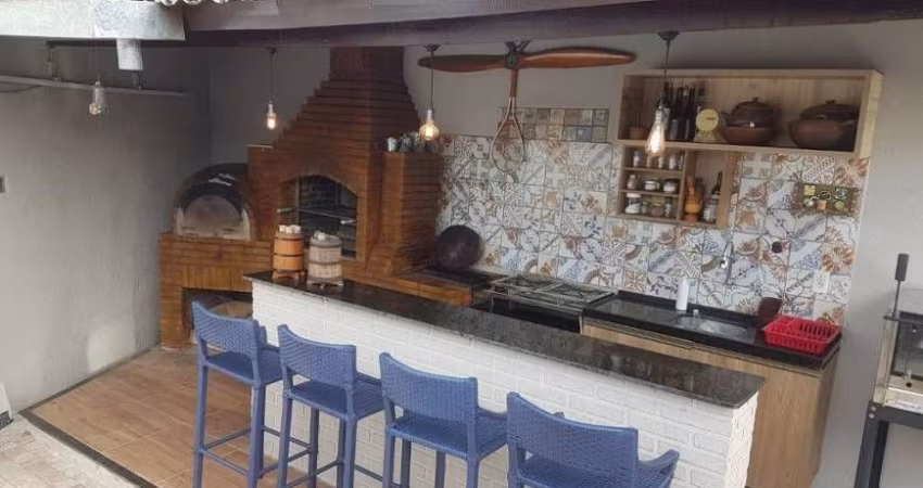 Cidade nova I - Indaiatuba - Casa com 120m com 4 quartos sendo 2 suites, espaço gourmet churrasqueira
