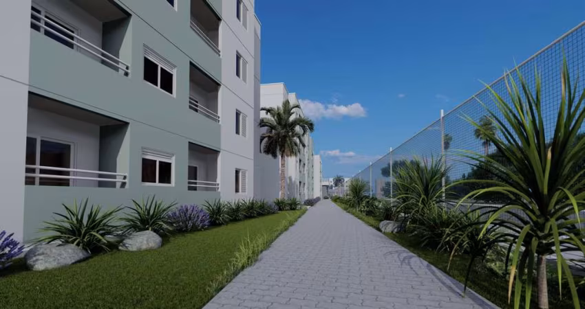 Apartamento em Suzano com 2 quartos, sacada, 1 vaga