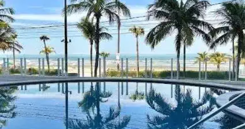 Apartamento com vista mar, 1 quarto sendo suíte, 53m² praia grande