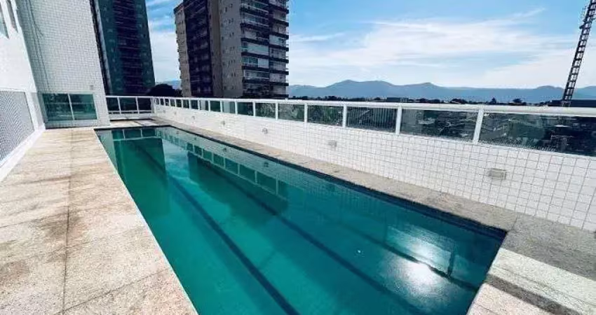 Apartamento 1 dormitório com suíte , varanda e vaga em praia grande, aviação