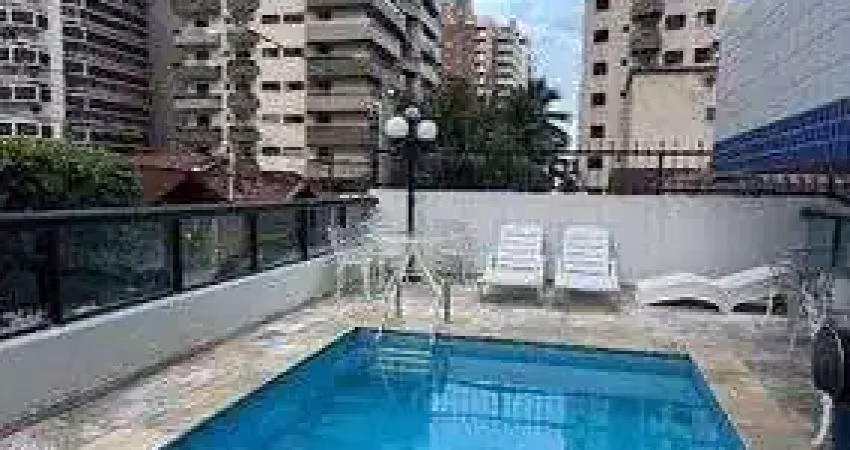 Apartamento de 1 quarto, 1 vaga de garagem, sacada, ocian - praia grande