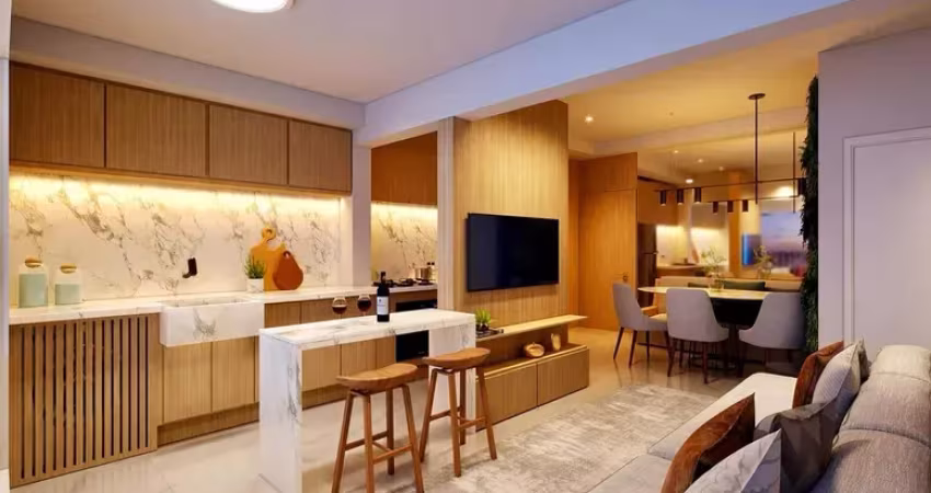 Apartamento com 2 Quartos e 2 banheiros à Venda, 65 m² por R$ 565.000