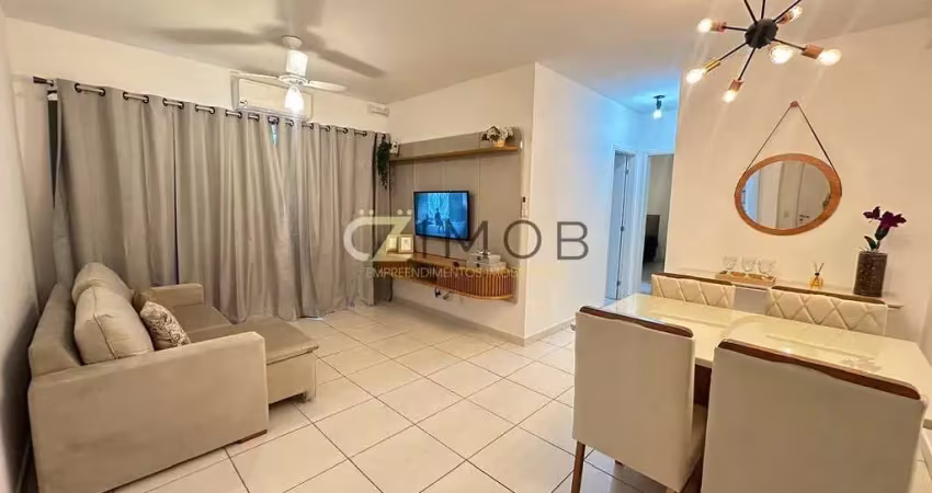 Apartamento mobiliado com 2 dormitórios para alugar, 88 m² por r$3640,00/mês - vila do golf - ribei