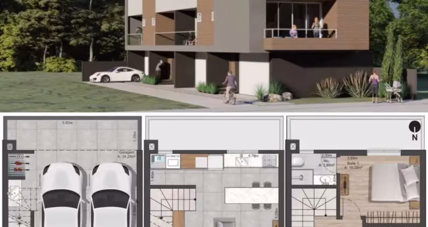 Casa com 2 quartos à venda no São Virgílio, Caxias do Sul 