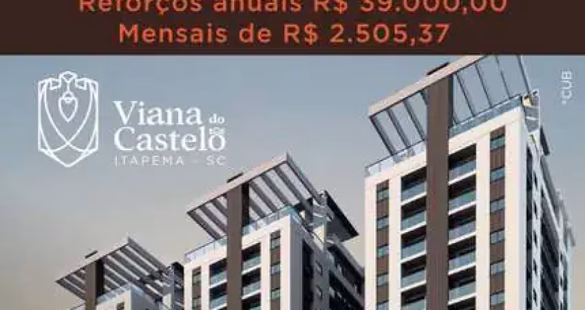 Apartamento com 2 quartos à venda no Alto São Bento, Itapema 