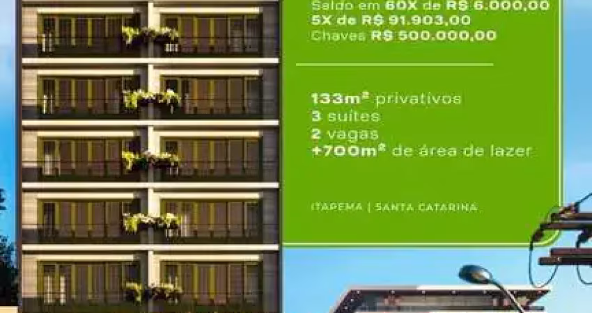 Apartamento com 3 quartos à venda no Centro, Itapema 