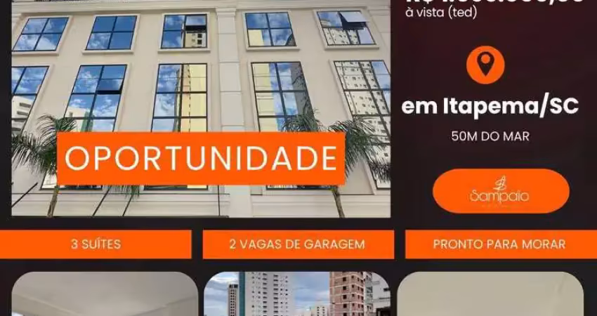 Apartamento com 3 quartos à venda no Centro, Itapema 