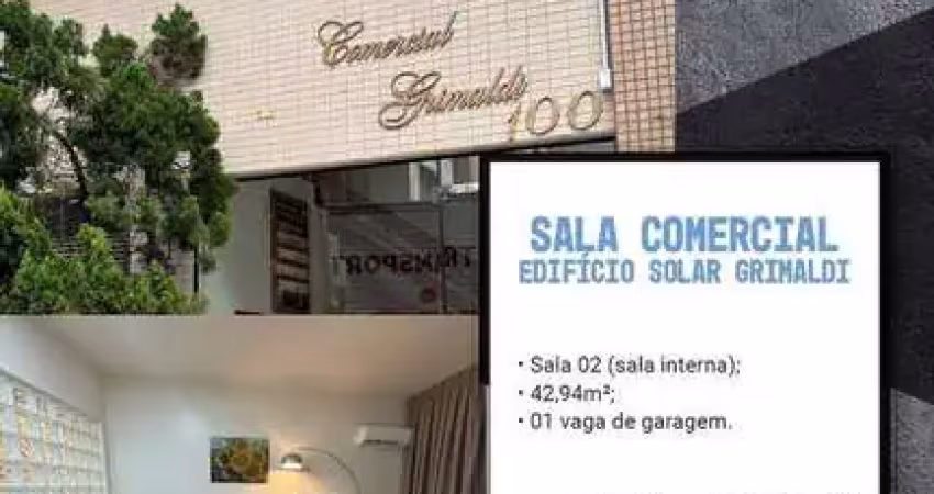 Sc579 - edifício solar grimaldi sala comercial em balneário camboriú