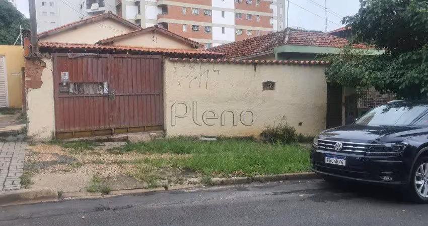 Terreno comercial à venda na Rua Doutor Sampaio Peixoto, 348, Cambuí, Campinas