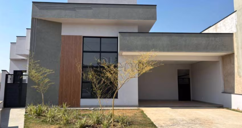Casa à venda em Indaiatuba, Loteamento Park Gran Reserve, com 3 suítes, com 156 m²