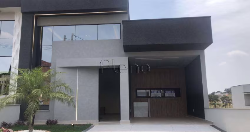 Casa à venda em Indaiatuba, Loteamento Park Gran Reserve, com 03 suítes, com 140 m²